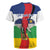 Central African Republic Republic Day 1958 Rugby Jersey Unite, Dignite, Travail - Flag Style - Wonder Print Shop