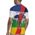 Central African Republic Republic Day 1958 Rugby Jersey Unite, Dignite, Travail - Flag Style - Wonder Print Shop