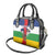 Central African Republic Republic Day 1958 Shoulder Handbag Unite, Dignite, Travail - Flag Style