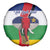 Central African Republic Republic Day 1958 Spare Tire Cover Unite, Dignite, Travail - Flag Style - Wonder Print Shop