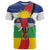 Central African Republic Republic Day 1958 T Shirt Unite, Dignite, Travail - Flag Style - Wonder Print Shop