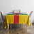 Central African Republic Republic Day 1958 Tablecloth Unite, Dignite, Travail - Flag Style - Wonder Print Shop