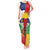 Central African Republic Republic Day 1958 Tank Maxi Dress Unite, Dignite, Travail - Flag Style - Wonder Print Shop