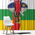 Central African Republic Republic Day 1958 Window Curtain Unite, Dignite, Travail - Flag Style - Wonder Print Shop