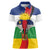 Central African Republic Republic Day 1958 Women Polo Shirt Unite, Dignite, Travail - Flag Style - Wonder Print Shop