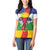 Central African Republic Republic Day 1958 Women Polo Shirt Unite, Dignite, Travail - Flag Style - Wonder Print Shop