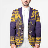 Merry Christmas from Vikingnations Blazer Valhalla-La Santa - Wonder Print Shop