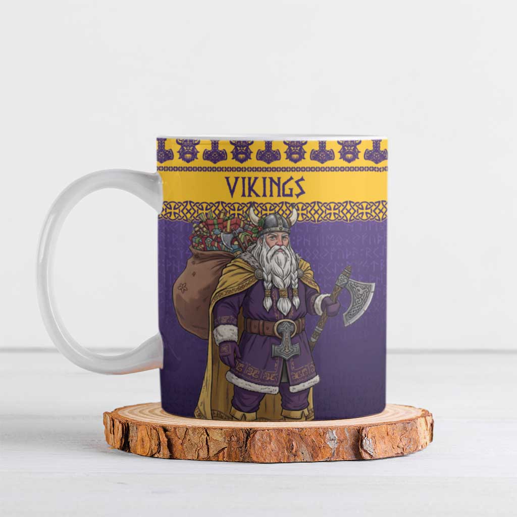 Merry Christmas from Vikingnations Ceramic Mug Valhalla-La Santa - Wonder Print Shop