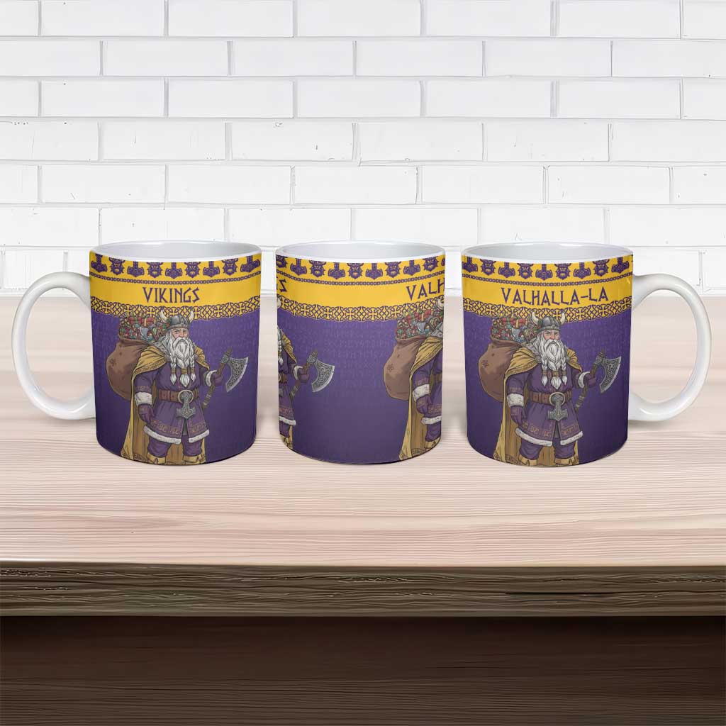 Merry Christmas from Vikingnations Ceramic Mug Valhalla-La Santa - Wonder Print Shop