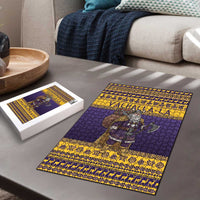 Merry Christmas from Vikingnations Puzzle Valhalla-La Santa - Wonder Print Shop