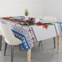 Faroe Islands Christmas Tablecloth Cute Faroese Sheep Xmas Patterns - Wonder Print Shop