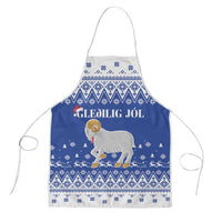Faroe Islands Christmas Apron Coat Of Arms Xmas Patterns - Wonder Print Shop