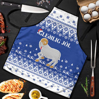 Faroe Islands Christmas Apron Coat Of Arms Xmas Patterns - Wonder Print Shop