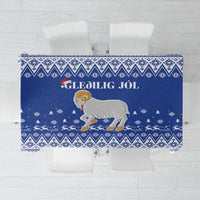 Faroe Islands Christmas Tablecloth Coat Of Arms Xmas Patterns - Wonder Print Shop