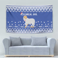 Faroe Islands Christmas Tapestry Coat Of Arms Xmas Patterns - Wonder Print Shop