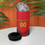 Custom Spain Rugby 4 in 1 Can Cooler Tumbler Los Leones Lion Mascot