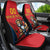 Custom Spain Rugby Car Seat Cover Los Leones Lion Mascot LT18