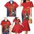 Custom Spain Rugby Family Matching Mermaid Dress and Hawaiian Shirt Los Leones Lion Mascot