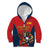 Custom Spain Rugby Kid Hoodie Los Leones Lion Mascot - Wonder Print Shop