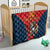 Custom Spain Rugby Quilt Los Leones Lion Mascot - Wonder Print Shop