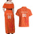 Custom Netherlands Rugby Couples Matching Off Shoulder Maxi Dress and Hawaiian Shirt Windmill and Tulips With Jersey Pattern