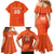 Custom Netherlands Rugby Family Matching Mermaid Dress and Hawaiian Shirt Windmill and Tulips With Jersey Pattern