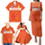 Custom Netherlands Rugby Family Matching Puletasi and Hawaiian Shirt Windmill and Tulips With Jersey Pattern