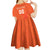 Custom Netherlands Rugby Kid Short Sleeve Dress Windmill and Tulips With Jersey Pattern - Wonder Print Shop