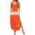 Custom Netherlands Rugby Summer Maxi Dress Windmill and Tulips With Jersey Pattern