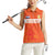 Custom Netherlands Rugby Women Sleeveless Polo Shirt Windmill and Tulips With Jersey Pattern