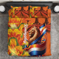 Netherlands Koningsdag Bedding Set Dutch Lion of Royal Pride