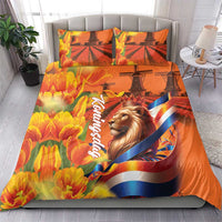 Netherlands Koningsdag Bedding Set Dutch Lion of Royal Pride