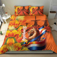 Netherlands Koningsdag Bedding Set Dutch Lion of Royal Pride