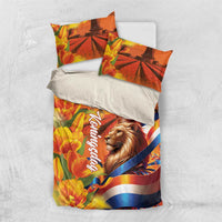 Netherlands Koningsdag Bedding Set Dutch Lion of Royal Pride