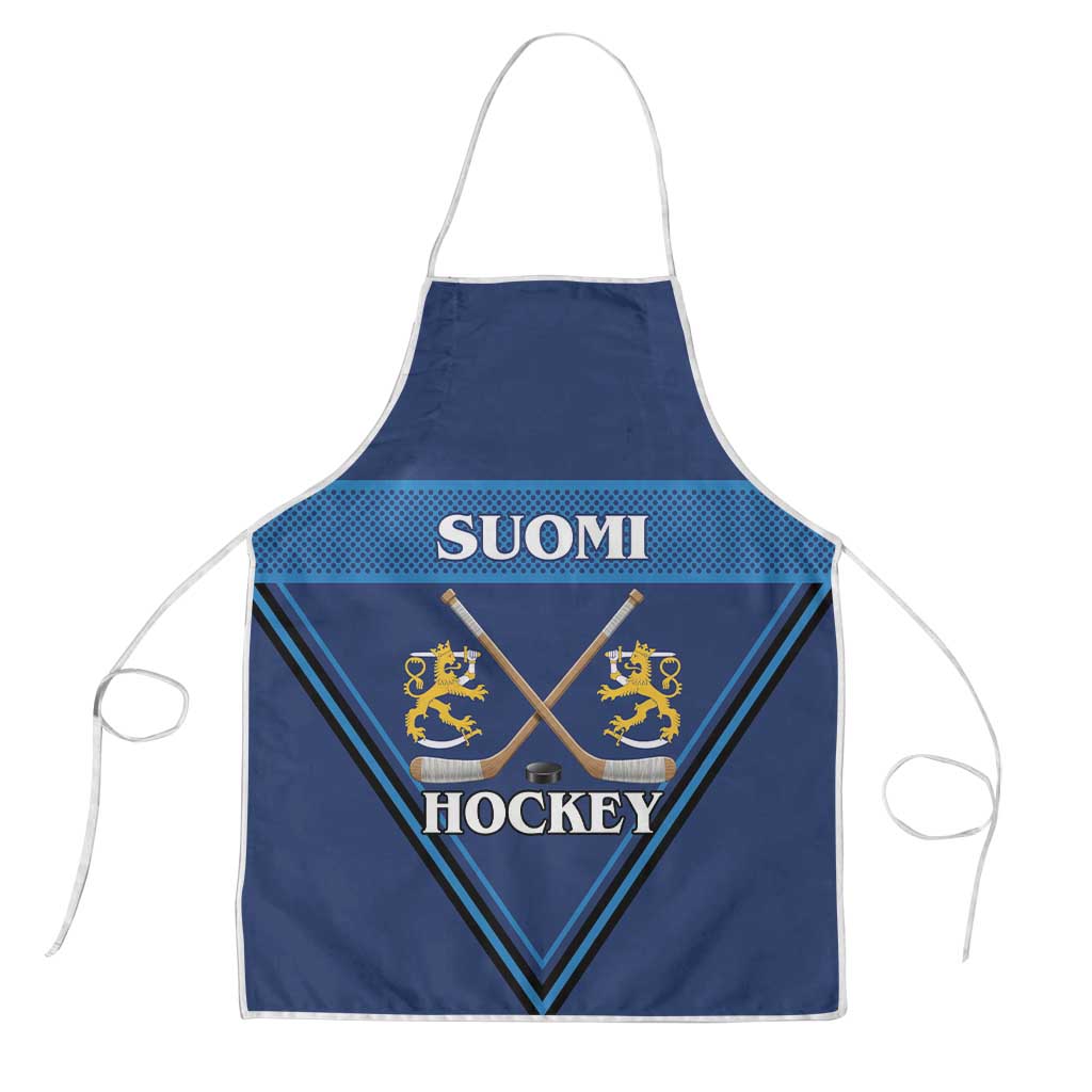 Finland Hockey Apron Suomi Lion Ice Pride 2026 Blue Version