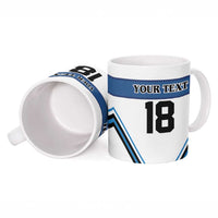 Finland Hockey Custom Ceramic Mug Suomi Lion Ice Pride 2026 White Version