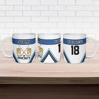 Finland Hockey Custom Ceramic Mug Suomi Lion Ice Pride 2026 White Version
