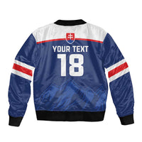 Slovakia Hockey Custom Bomber Jacket Tatra Mountain Pride 2026