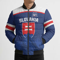 Slovakia Hockey Custom Bomber Puffer Jacket Tatra Mountain Pride 2026
