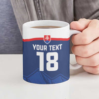 Slovakia Hockey Custom Ceramic Mug Tatra Mountain Pride 2026