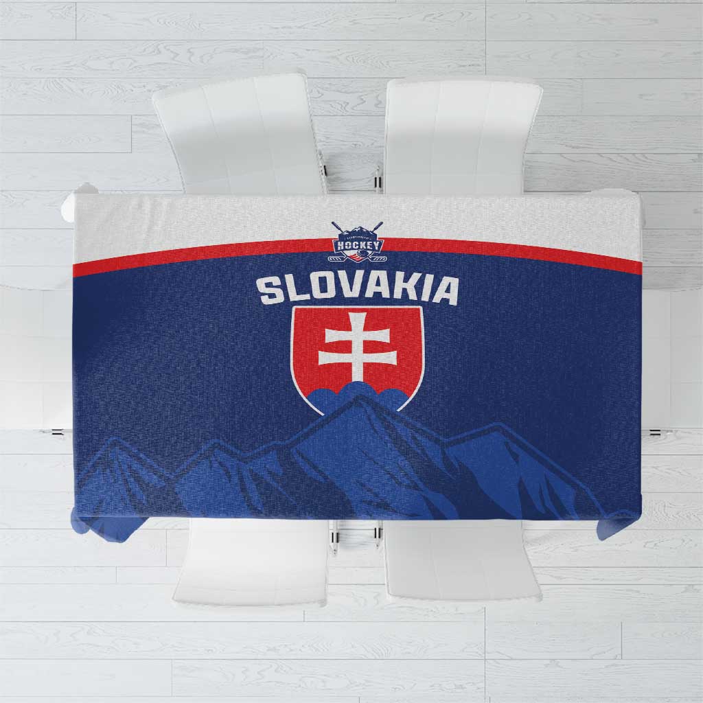 Slovakia Hockey Tablecloth Tatra Mountain Pride 2026