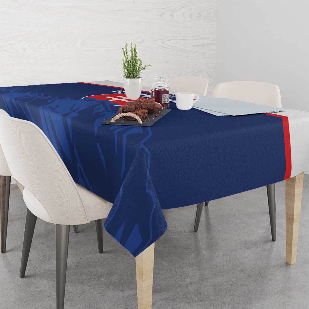 Slovakia Hockey Tablecloth Tatra Mountain Pride 2026