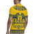 Sweden Daleclarian Horse Rugby Jersey Floral Folk Pattern Yellow Version