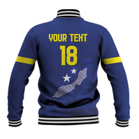 Custom Curacao Football Baseball Jacket La Pantera Negra