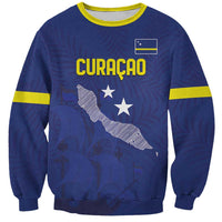 Custom Curacao Football Sweatshirt La Pantera Negra