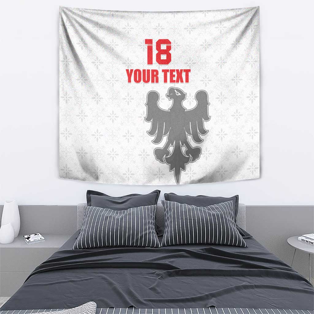 Custom Sicilia Football Tapestry Animus Tuus Dominus - Wonder Print Shop