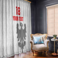 Custom Sicilia Football Window Curtain Animus Tuus Dominus - Wonder Print Shop