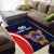 Custom USA Rugby Area Rug American Eagle With USA Flags - Wonder Print Shop