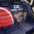 Custom USA Rugby Back Car Seat Cover American Eagle With USA Flags - Wonder Print Shop