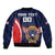 Custom USA Rugby Bomber Jacket American Eagle With USA Flags - Wonder Print Shop